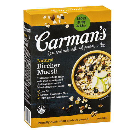 Natural Bircher Muesli