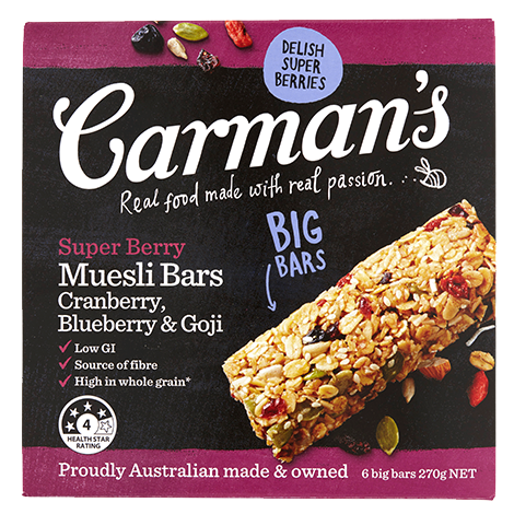 Super Berry Muesli Bars