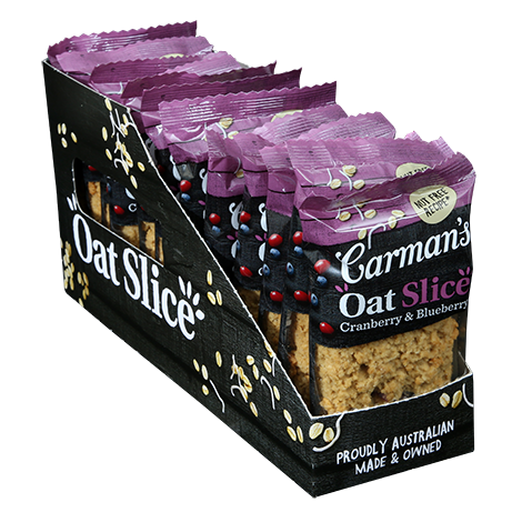 Cranberry & Blueberry Oat Slice 70g