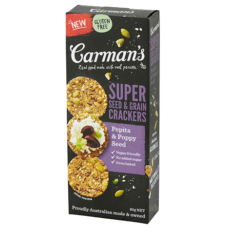 Pepita & Poppy Seed Super Seed & Grain Crackers