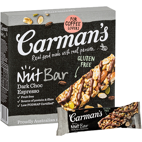 Dark Choc Espresso Nut Bars