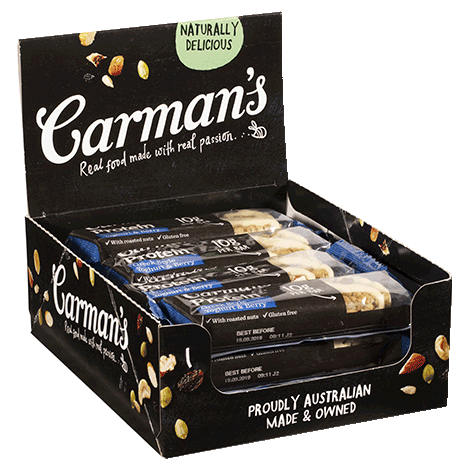 Greek Style Yoghurt & Berry Gourmet Protein Bars 12 x 40g