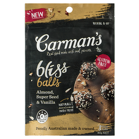 Almond, Super Seed & Vanilla Bliss Balls