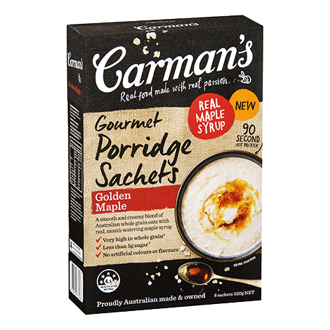 Golden Maple Gourmet Porridge Sachets