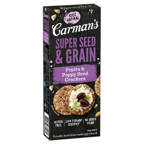 Pepita & Poppy Seed Super Seed & Grain Crackers