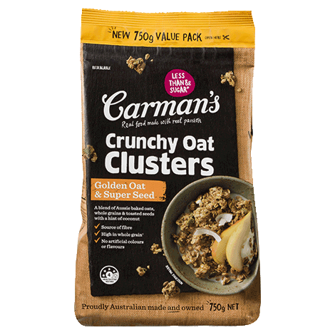 Golden Oat & Super Seed Crunchy Oat Clusters 750g