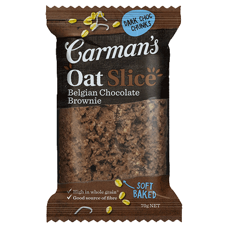 Belgian Chocolate Brownie Oat Slice 70g