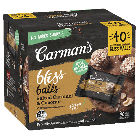 Salted Caramel & Coconut Bliss Balls (40 Pack)