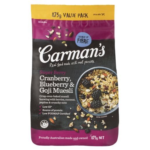 Super Berry Cranberry, Blueberry & Goji Muesli 875g