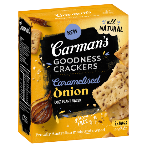 Caramelised Onion Goodness Crackers